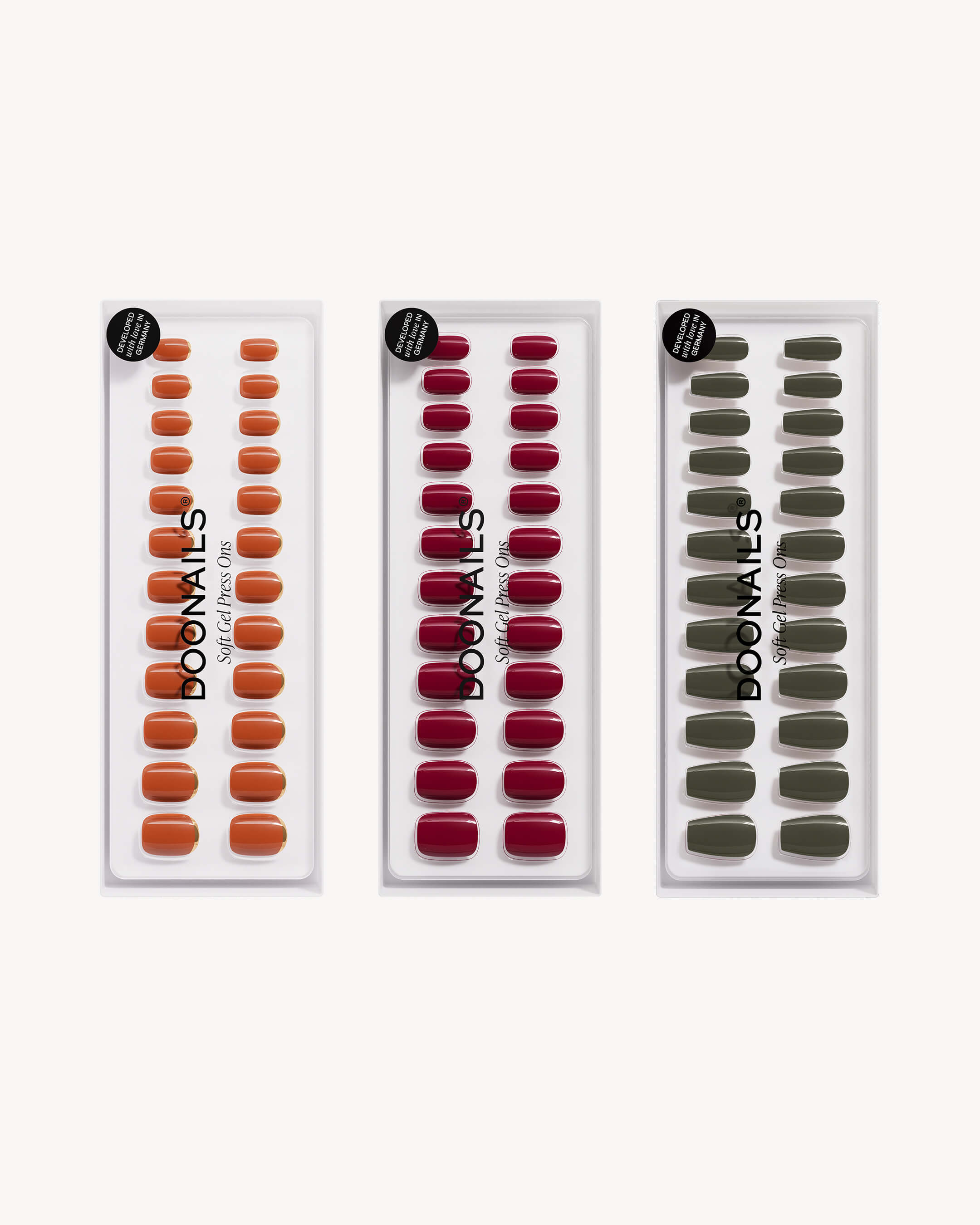 Kleuren voordeelpakket - Soft Gel Press Ons