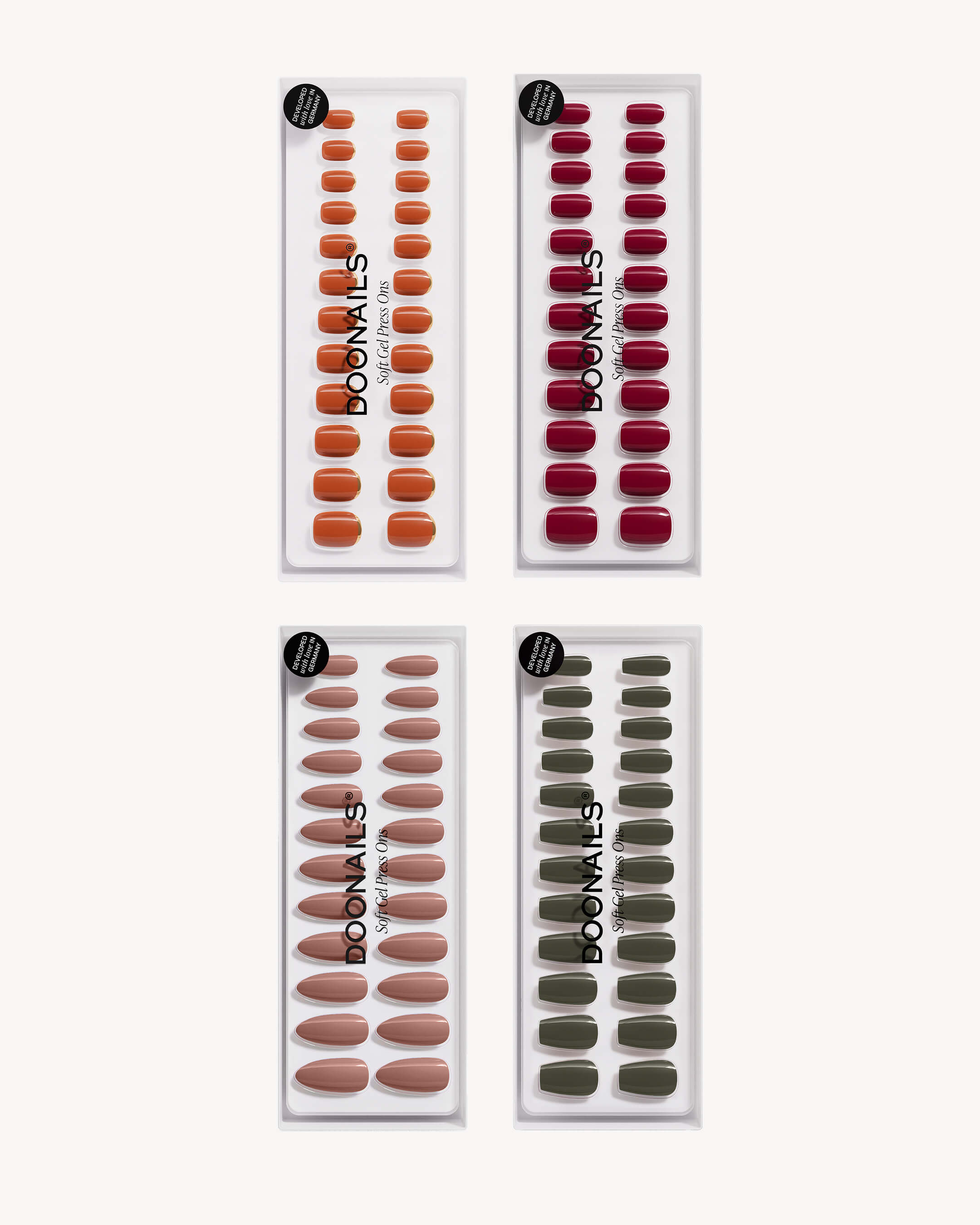 Kleuren voordeelpakket - Soft Gel Press Ons