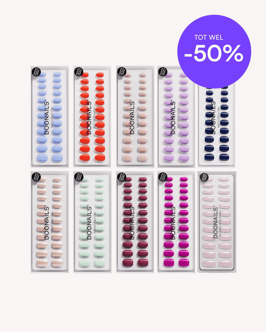 Birthday Sale Kleuren voordeelpakket - Soft Gel Press Ons