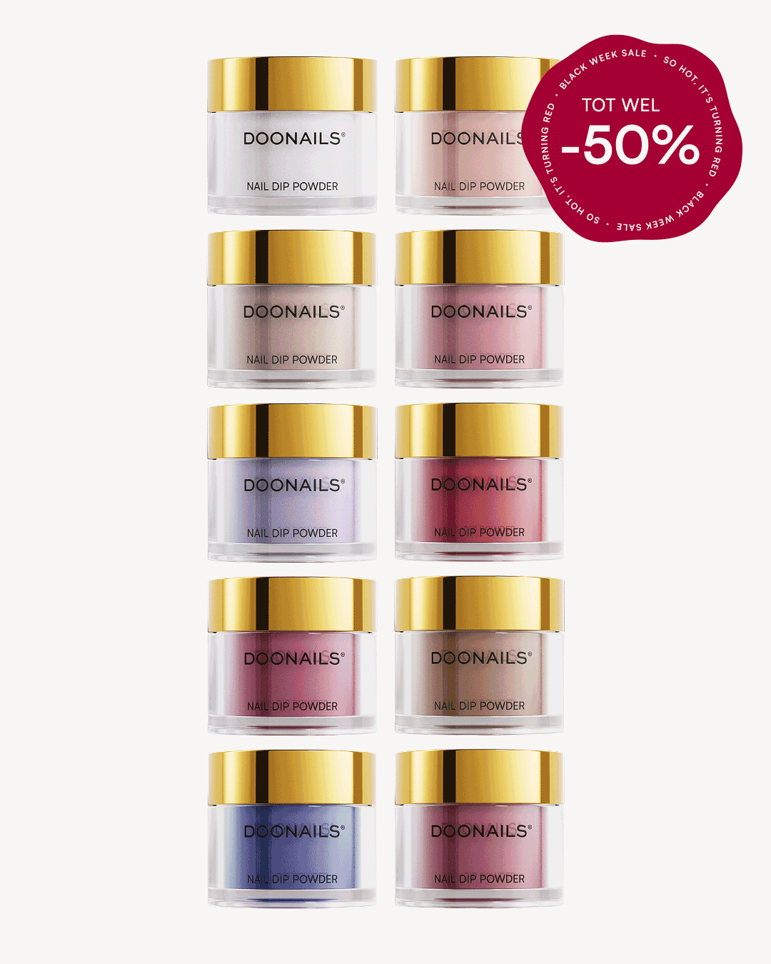 Kleuren voordeelpakket - Dipping Powderdoonails