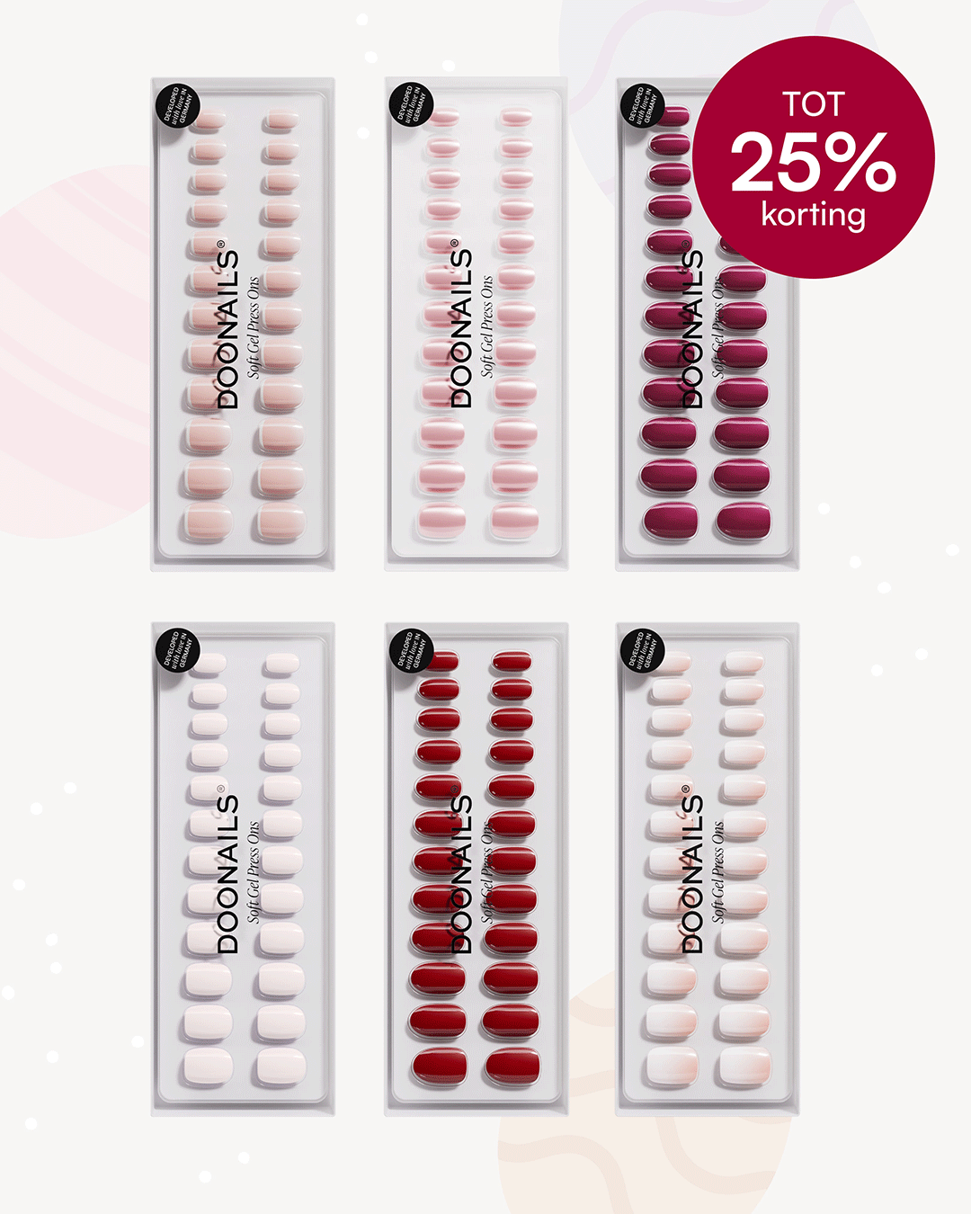 Mix & Match Navulbundel - Soft Gel Press Onsdoonails