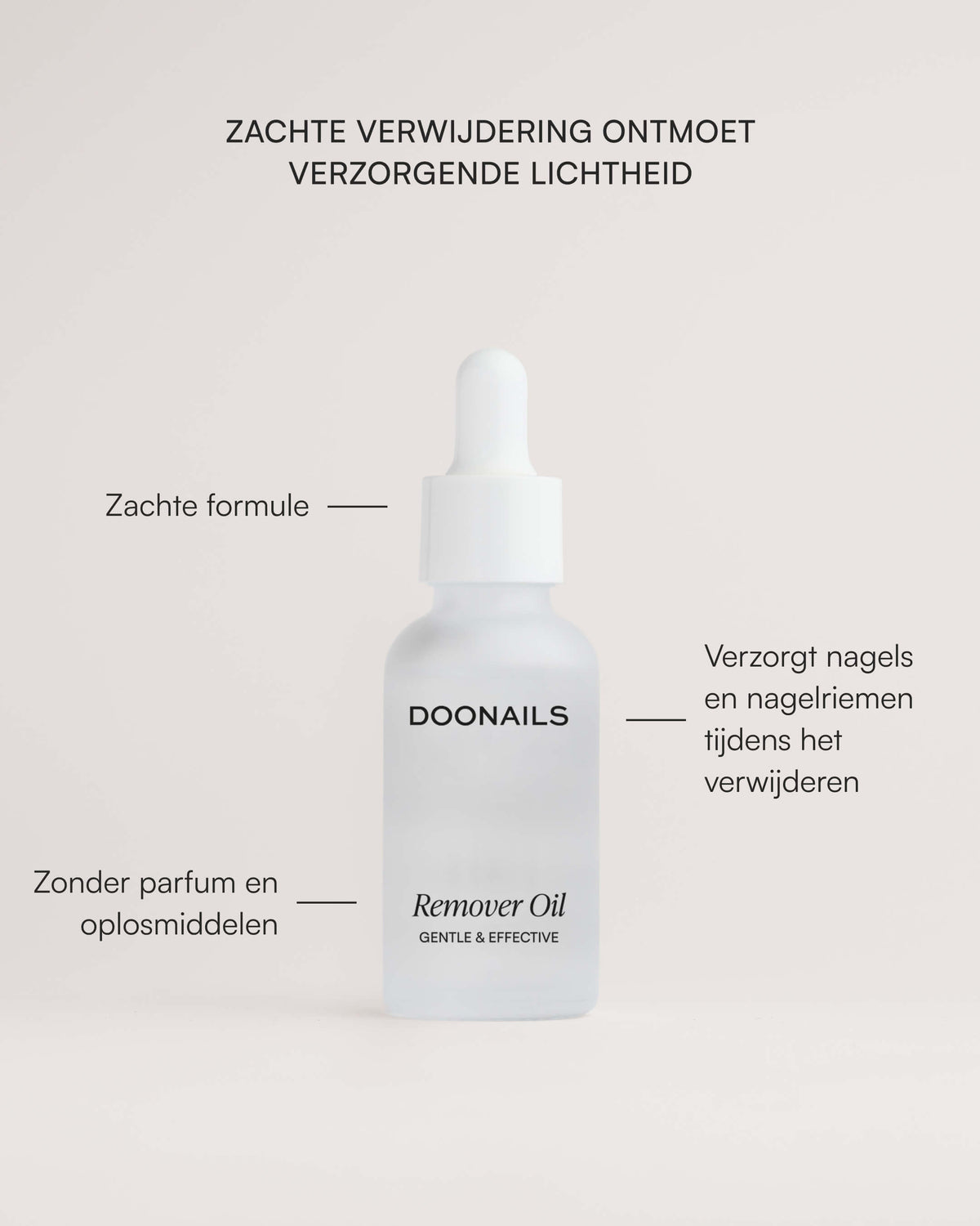 Verwijderolie - Soft Gel Press Ons & Gel Stripsdoonails