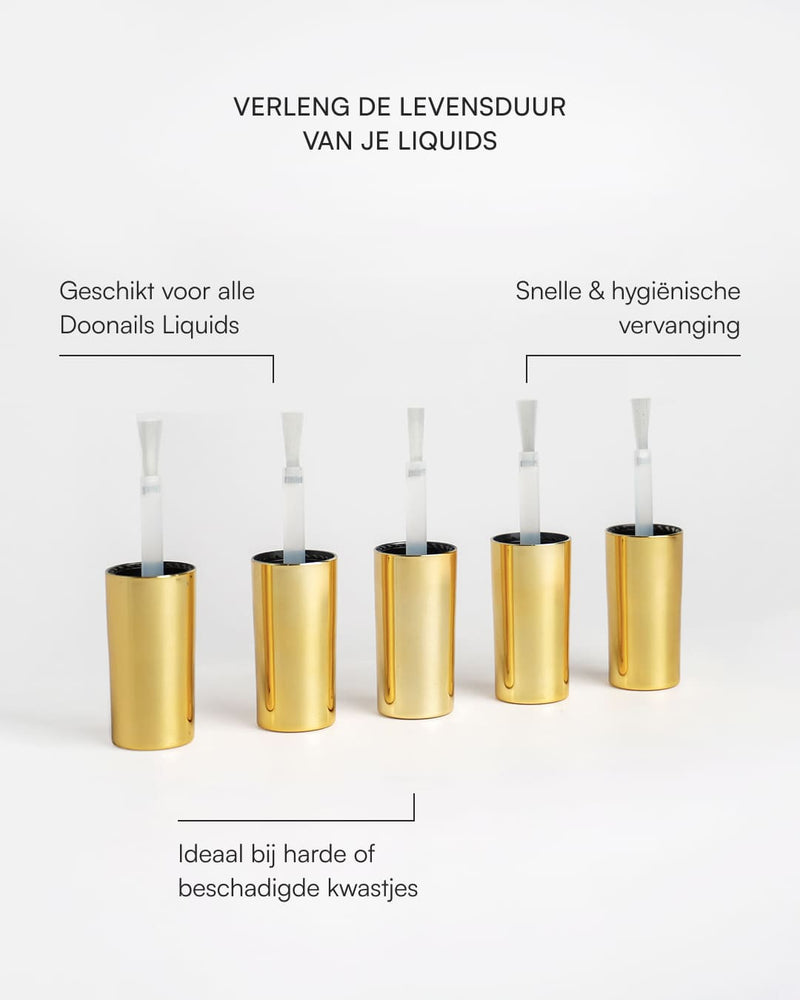 Reserve liquid kwastjes