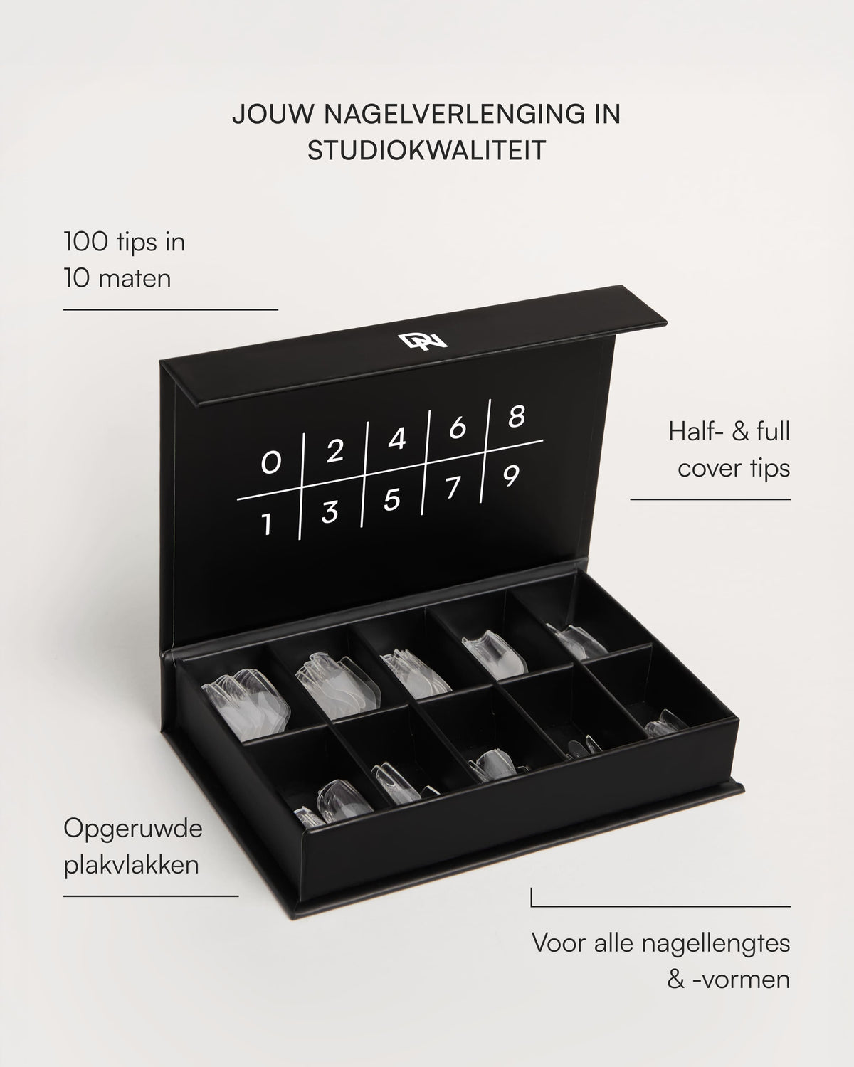 Fake Tips - 100 stuksdoonails