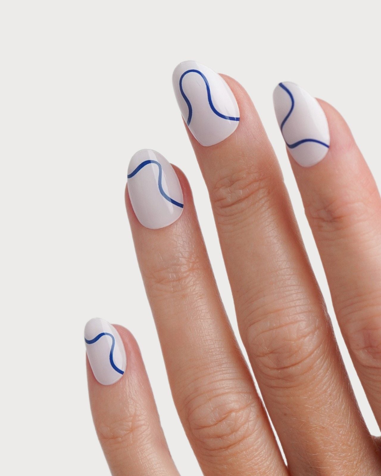 Blue Swirls Gel Strips