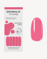 Hot Pink UV Gel Stripsdoonails