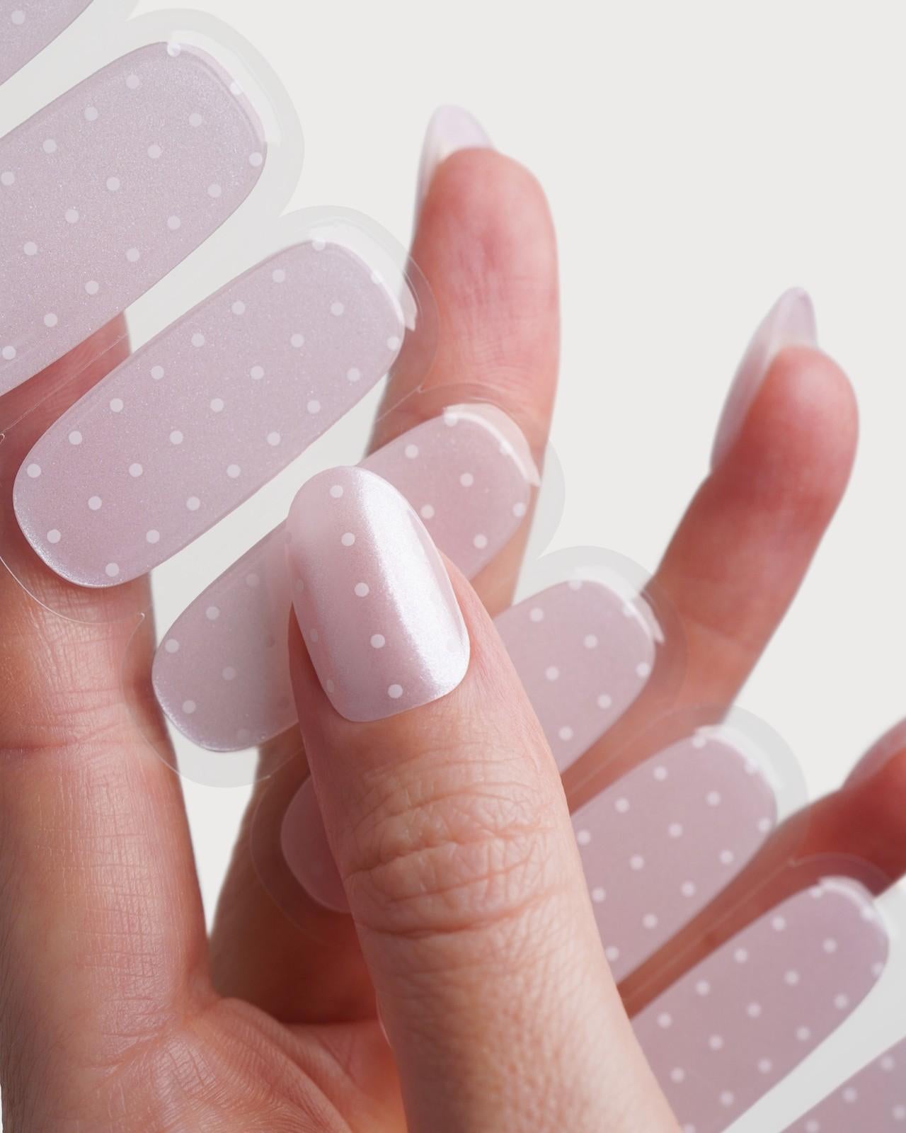 Limited Edition Glazed Polka UV Gel Strips