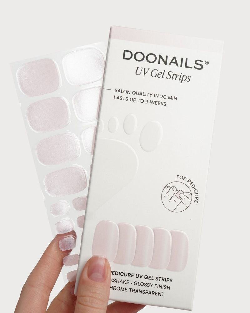 Milkshake Pedicure UV Gel Strips