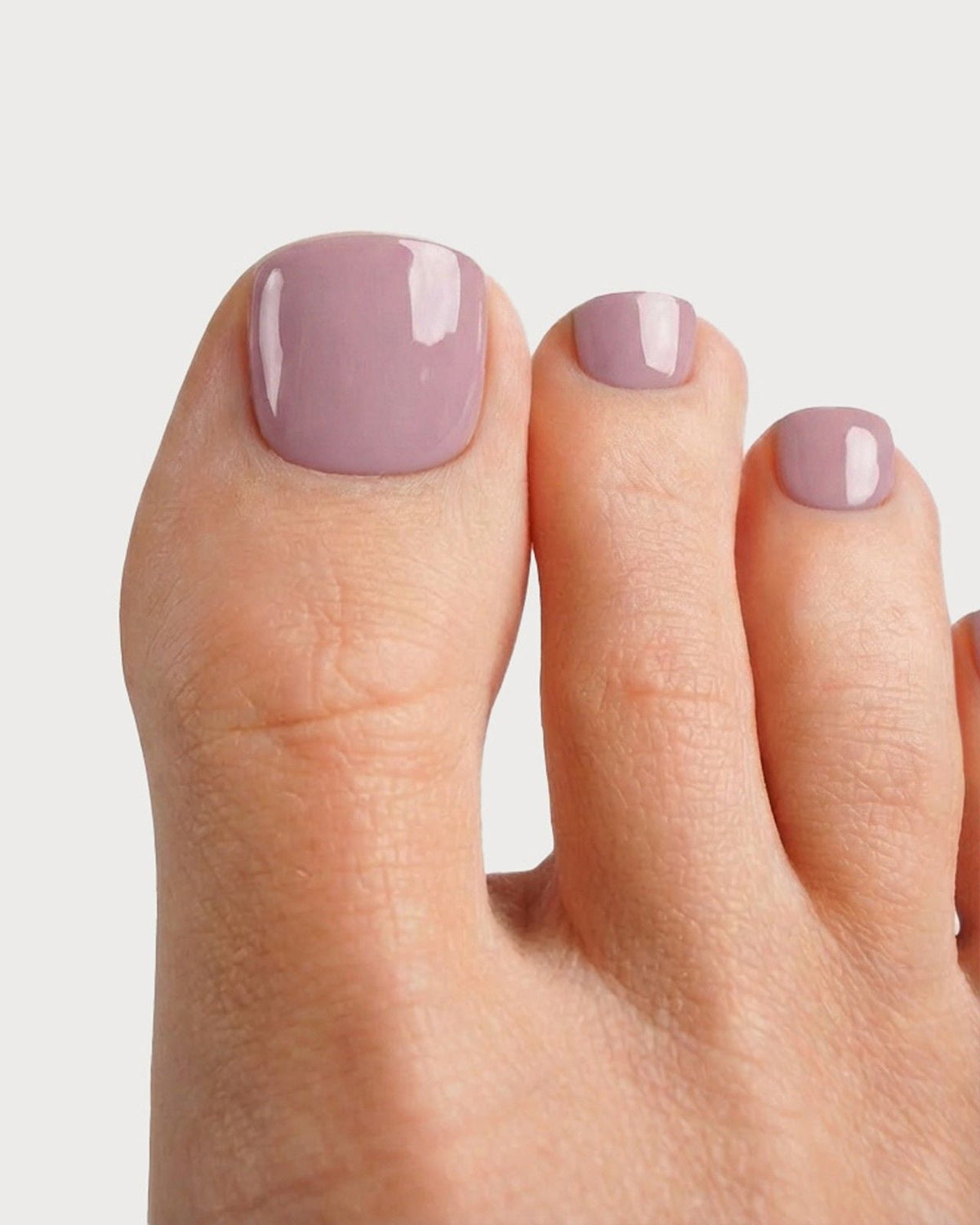 Silent Night Mauve Pedicure UV Gel Strips