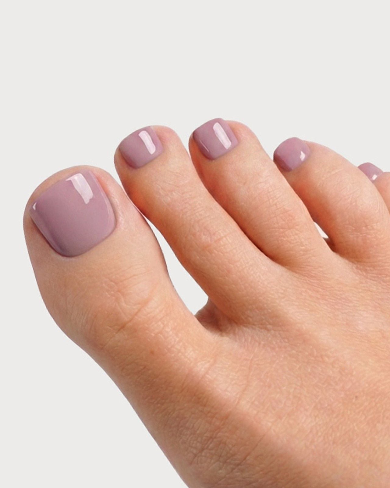 Silent Night Mauve Pedicure UV Gel Strips