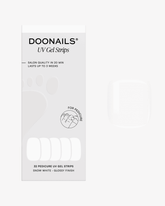 Snow White Pedicure UV Gel Stripsdoonails