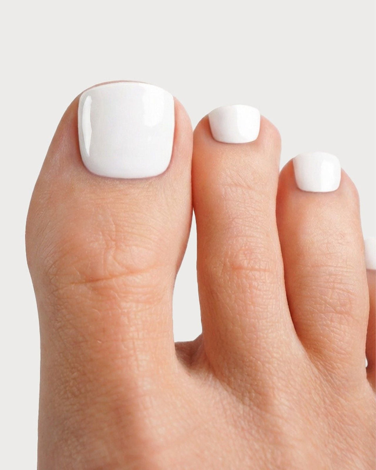 Snow White Pedicure UV Gel Strips