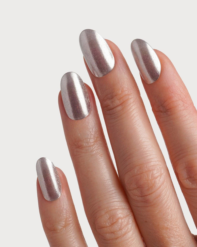 Silver Cat Eye UV Gel Strips