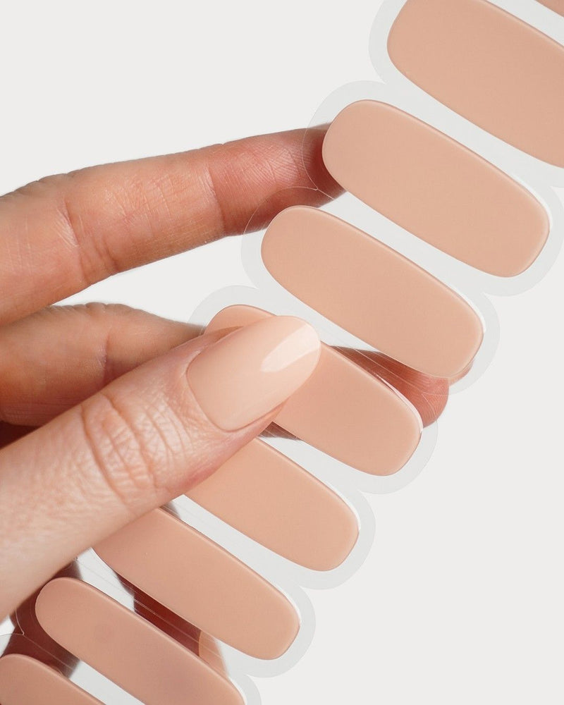 Soft Apricot UV Gel Strips