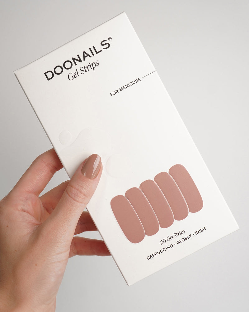 Cappuccino Gel Strips - Doonails Netherlands