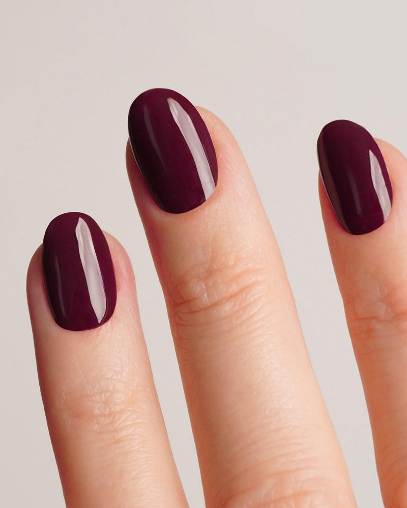 Plum Purple Gel Strips - Doonails Netherlands