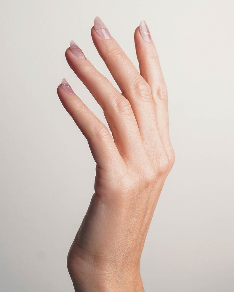 Rose Marble Gel Strips - Doonails Netherlands