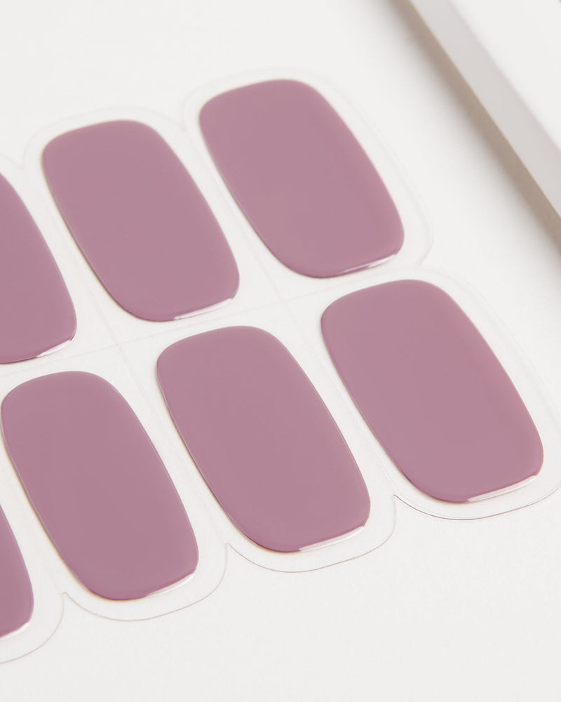 Silent Night Mauve Gel Strips - Doonails Netherlands