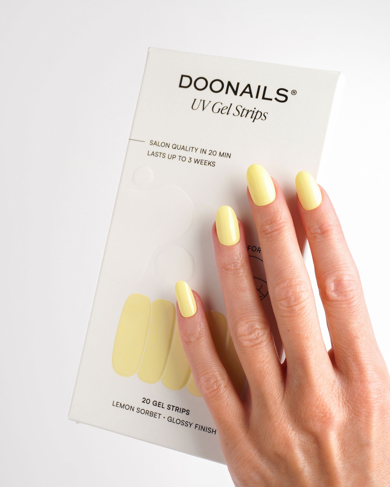 Lemon Sorbet Gel Strips - Doonails Netherlands