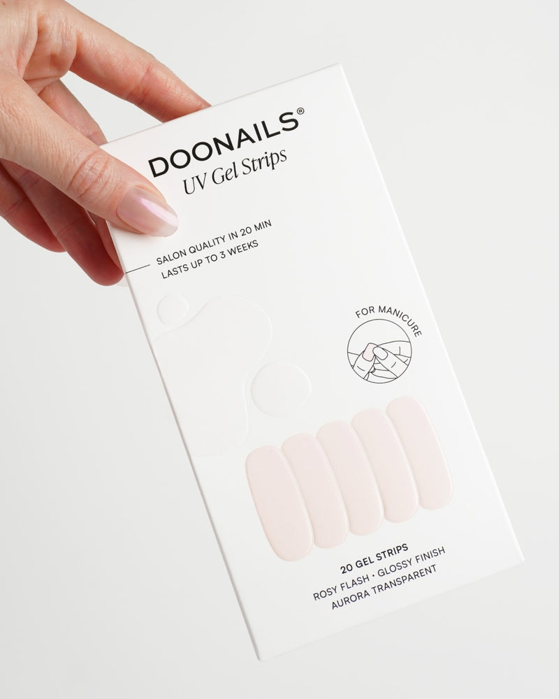 Rosy Flash Gel Strips - Doonails Netherlands