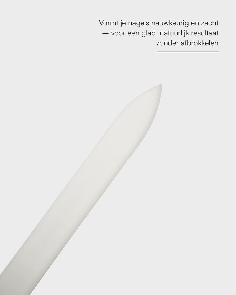 Glazen nagelvijl