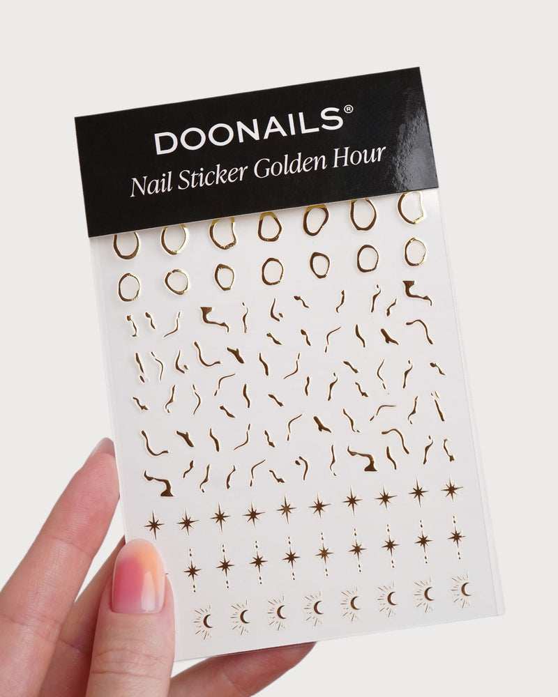 Golden Hour Nagelstickers