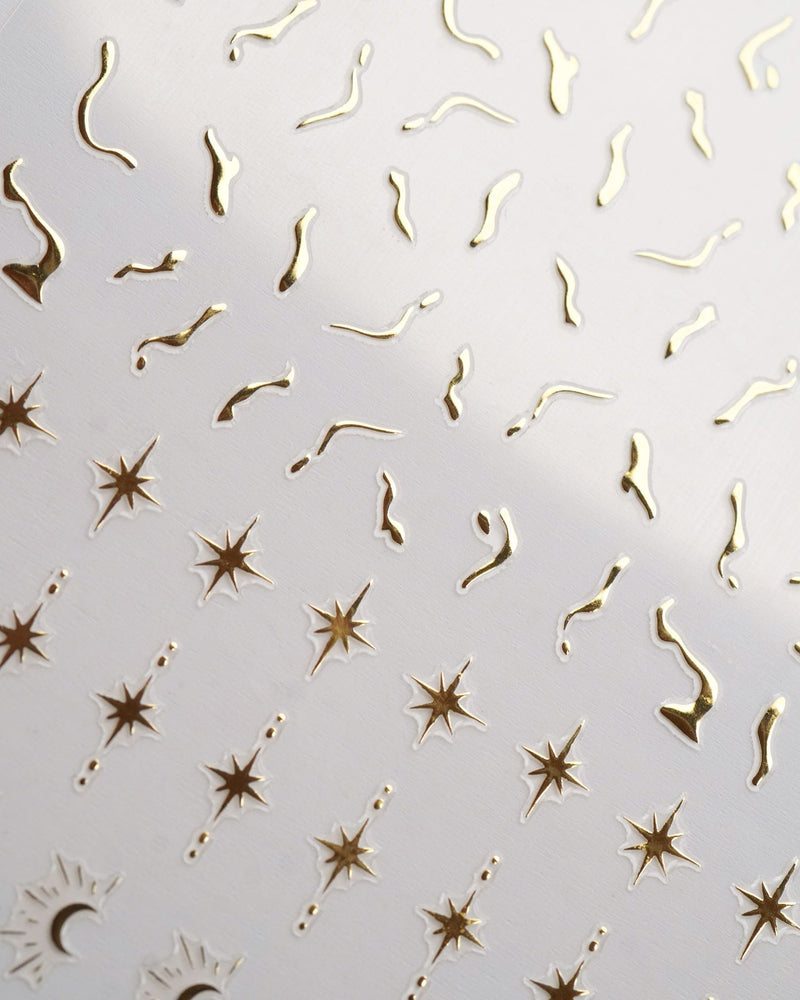Golden Hour Nagelstickers
