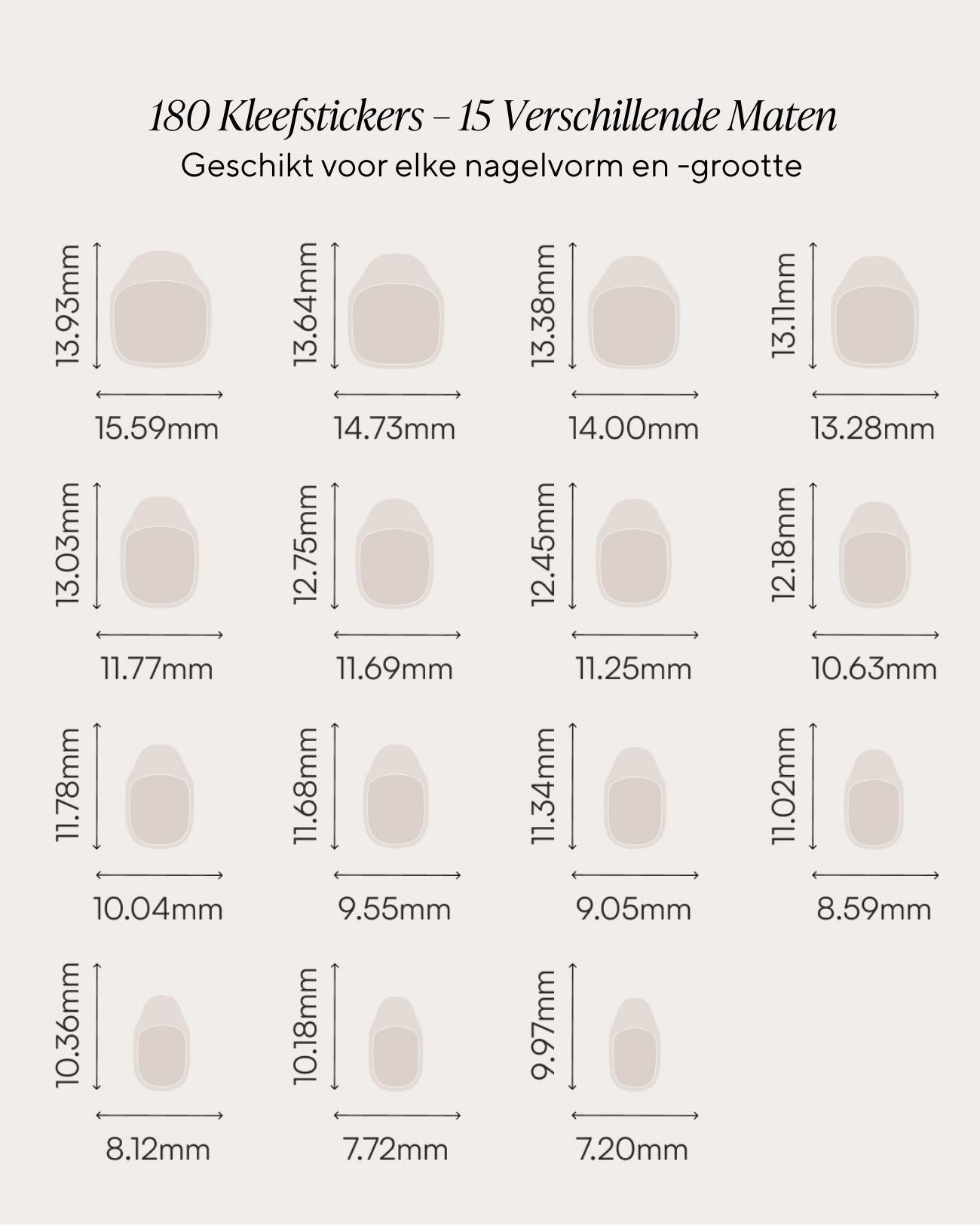 Kleefsticker - Doonails Netherlands