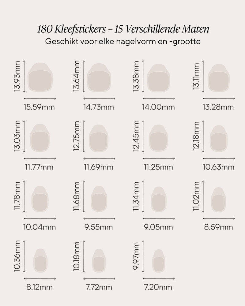 Kleefsticker - Doonails Netherlands