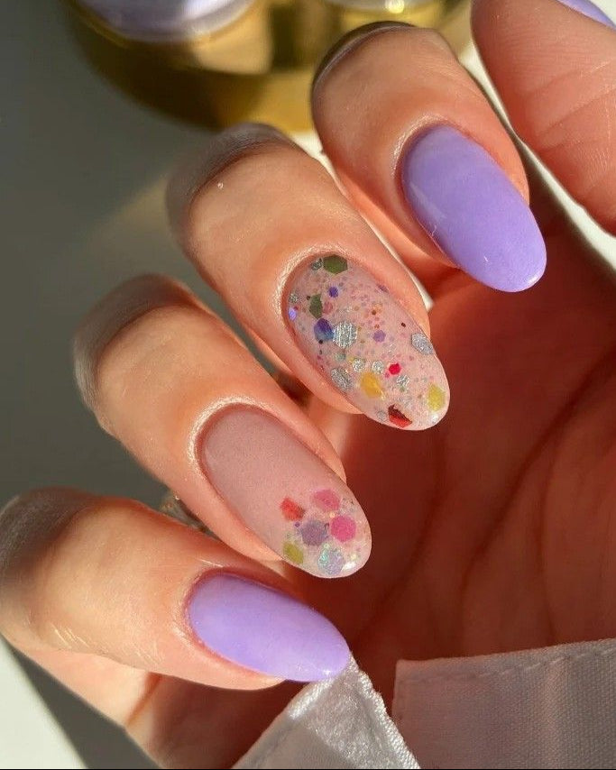 Confetti Dipping Powderdoonails