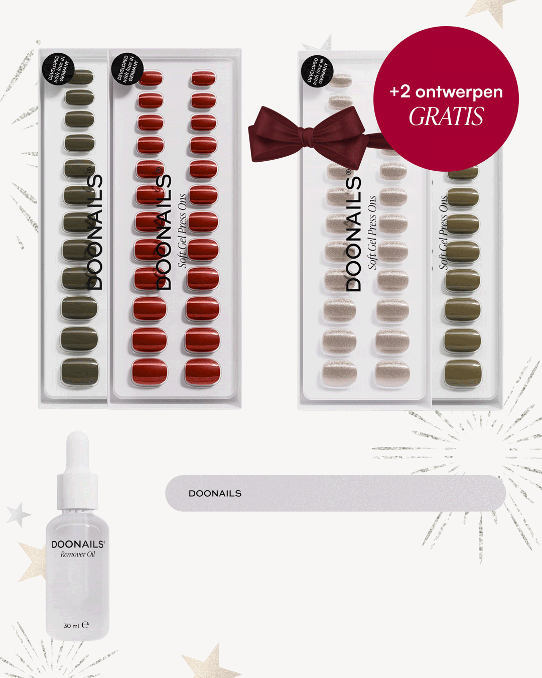 Nieuwjaars Starterset – Soft Gel Press Ons