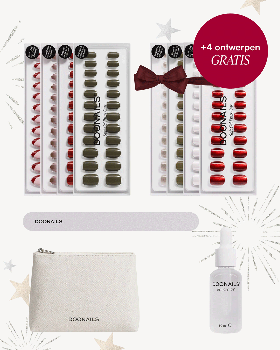 Nieuwjaars Starterset – Soft Gel Press Ons