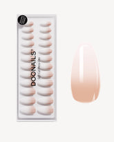 Babyboomer Medium Almond Soft Gel Press Onsdoonails