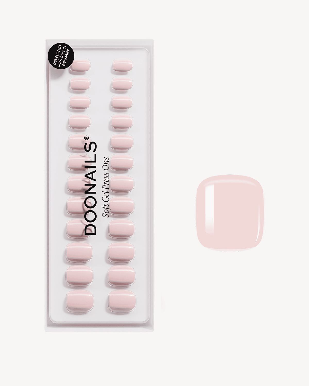 Ballerina Ultra Short Square Soft Gel Press Ons