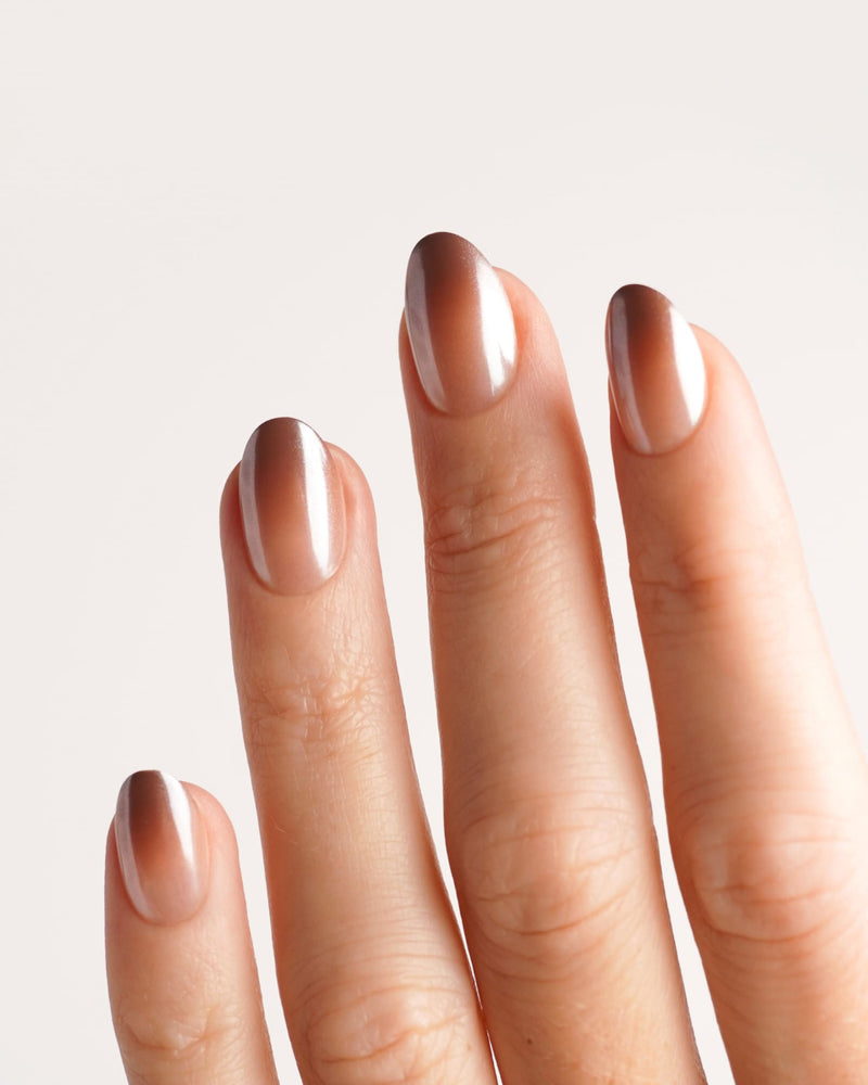 Brownie Short Round Soft Gel Press Ons - Doonails Netherlands