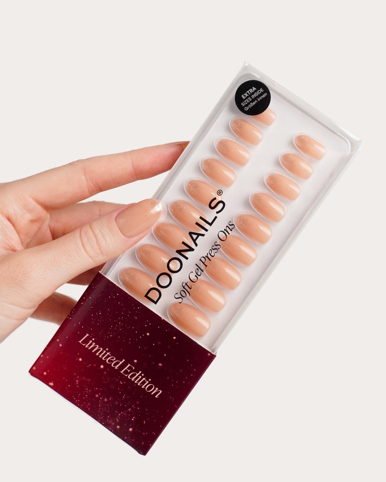 Champagne Bubbles Limited Edition Soft Gel Press Ons Netherlands