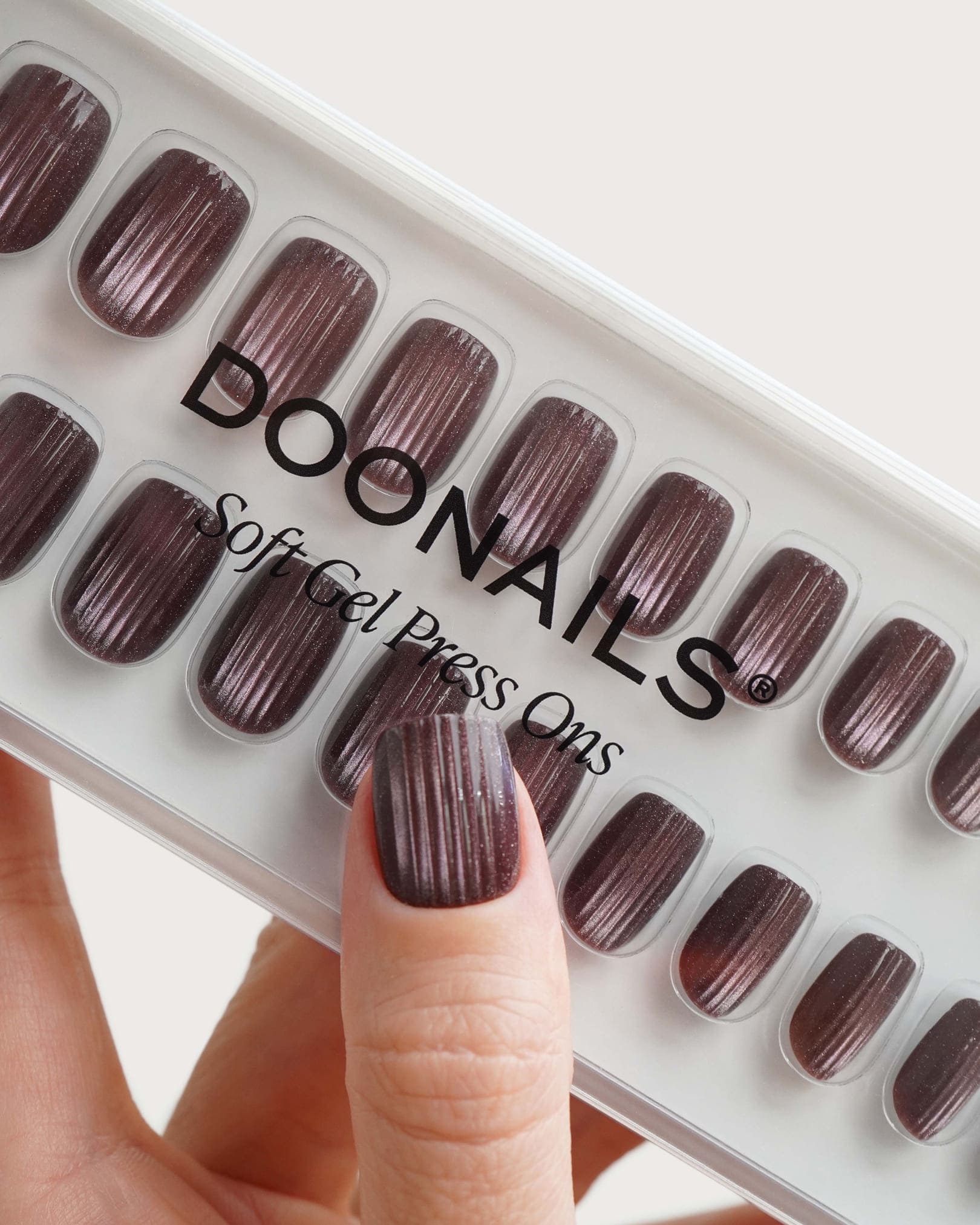 Espresso Martini Short Square Soft Gel Press Ons