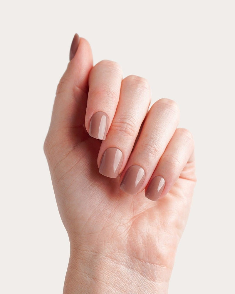 Espresso Extra Short Square Soft Gel Press Ons - Doonails Netherlands