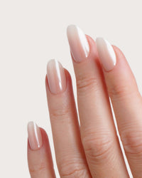 Glazed Babyboomer Medium Round Soft Gel Press Ons