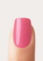 Hot Pink Short Square Soft Gel Press Ons