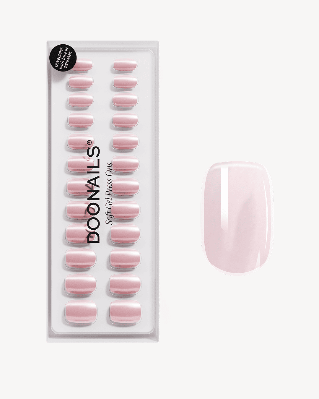 Jetset Short Square Soft Gel Press Ons