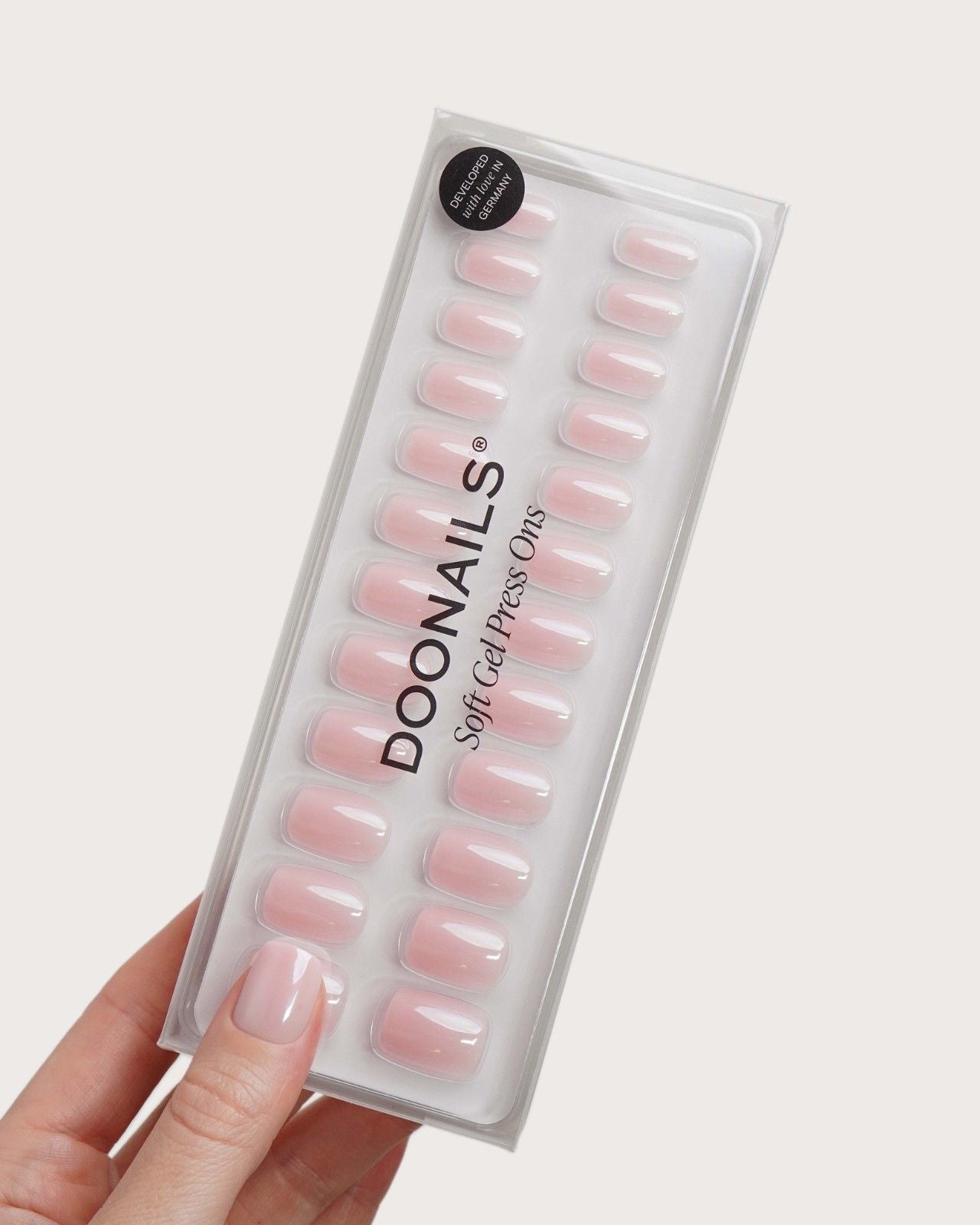 Jetset Short Square Soft Gel Press Ons