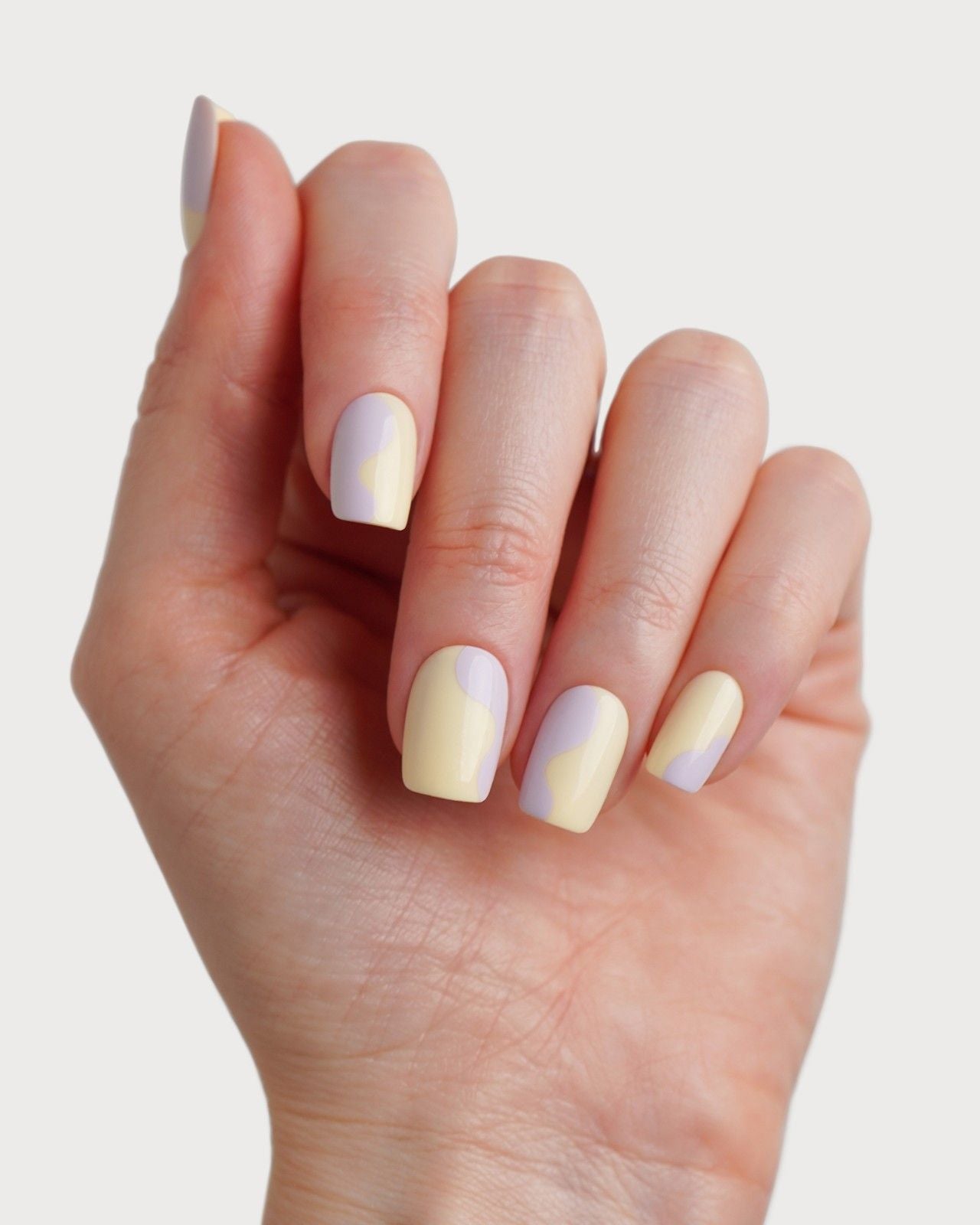 Limited Edition Pastel Pop Short Square Soft Gel Press Ons