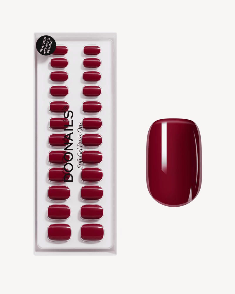 Love Paris Short Square Soft Gel Press Ons - Doonails Netherlands