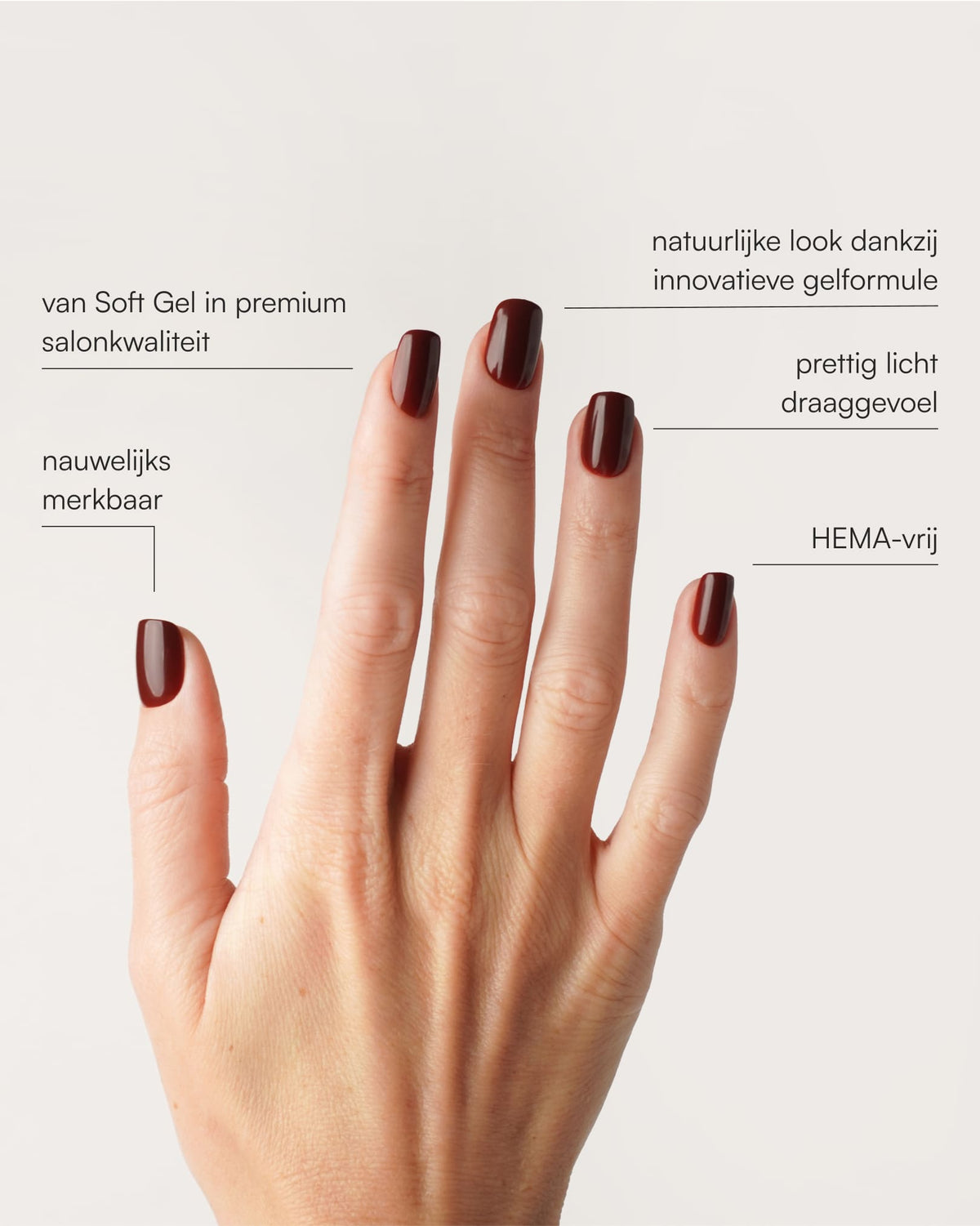 Love Paris Short Square Soft Gel Press Ons