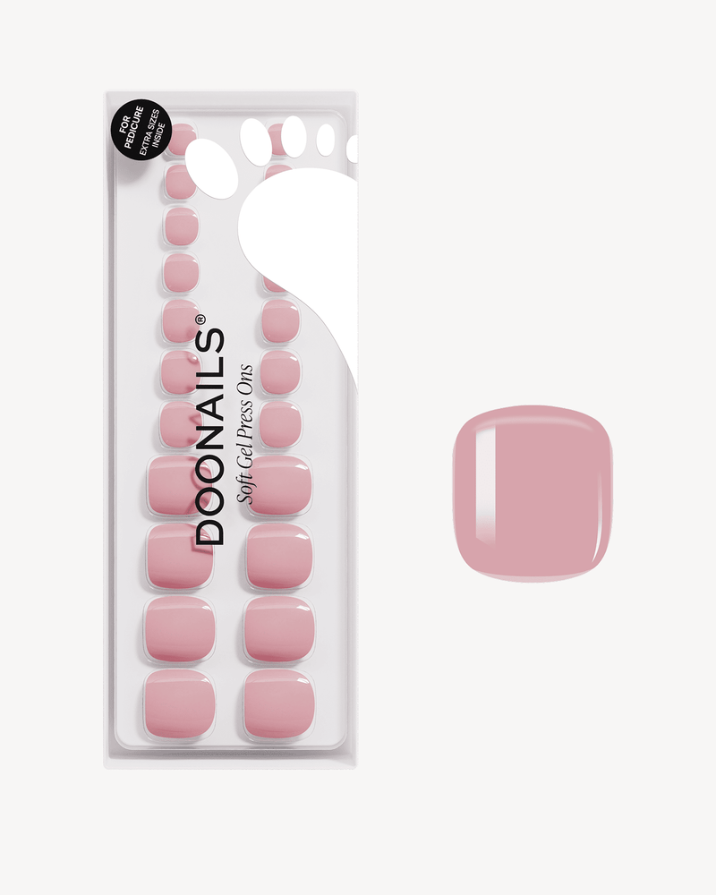 Valentine Crush Pedicure Soft Gel Press Ons