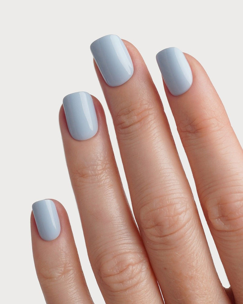 Powder Blue Extra Short - Soft Gel Press Ons