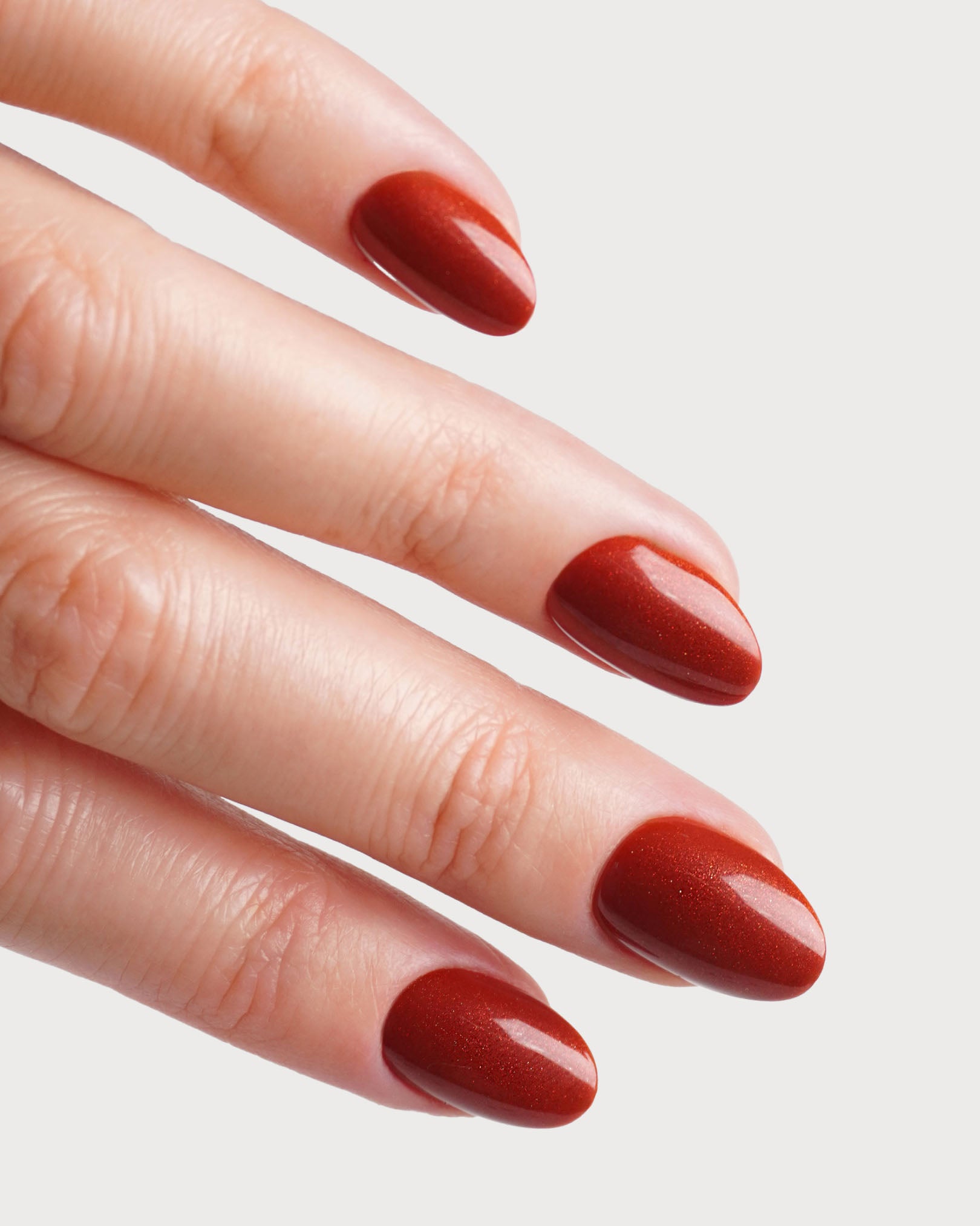 Red Glitter Soft Gel Press Ons