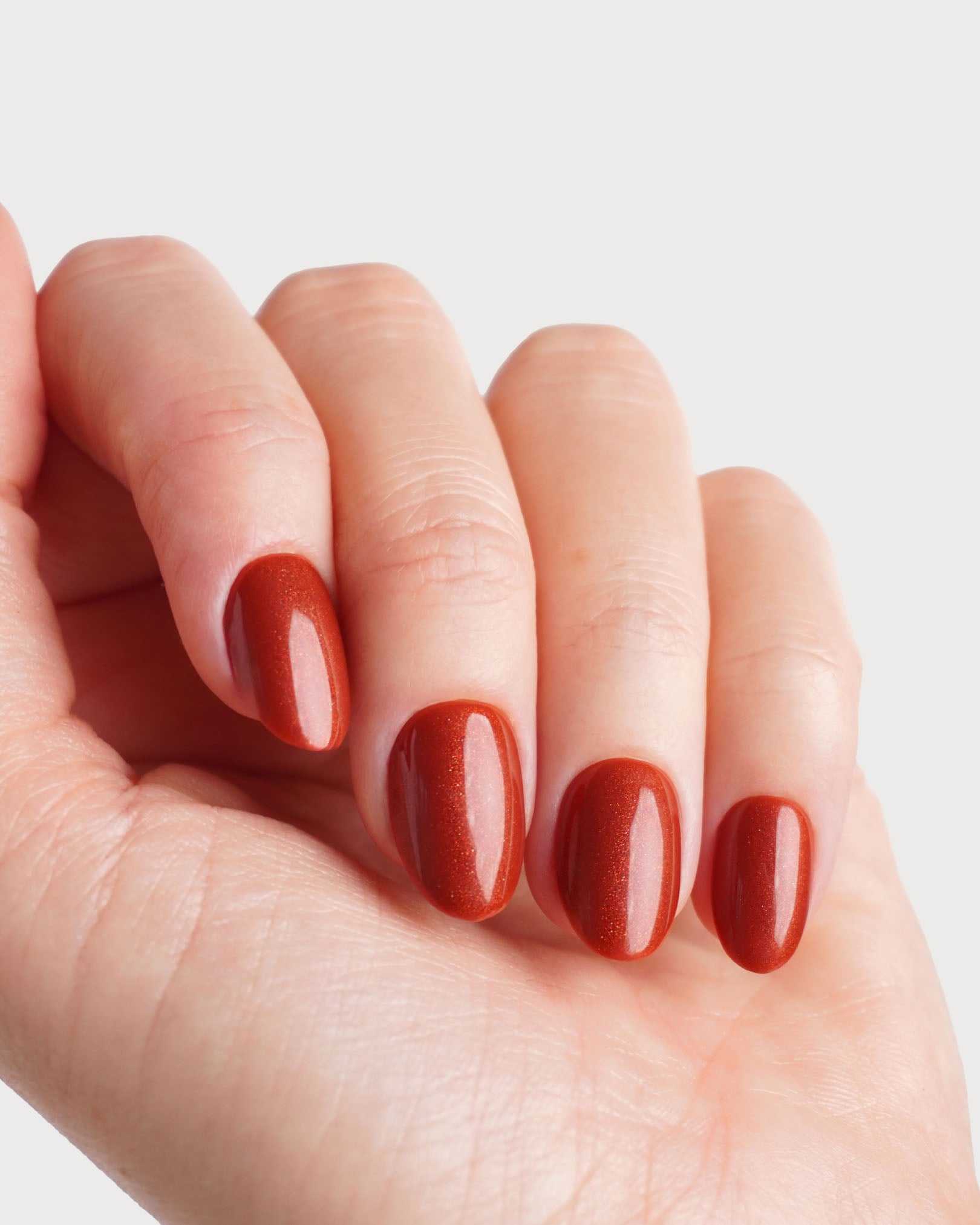 Red Glitter Soft Gel Press Ons