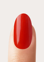 Rose Red Medium Round Soft Gel Press Ons